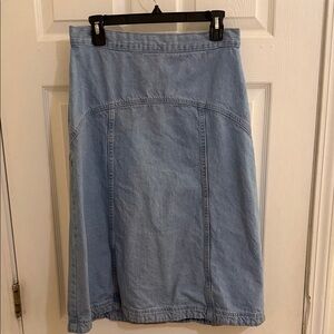 Old Navy Light Blue A-Line Skirt